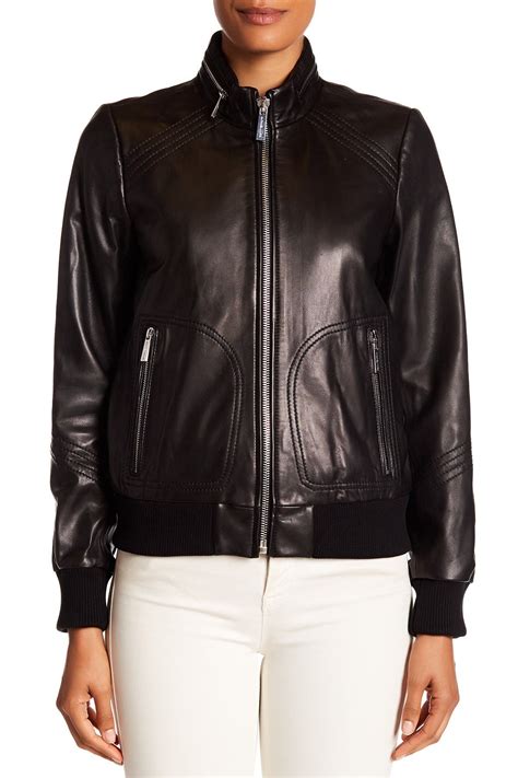 michael kors bomber jacket